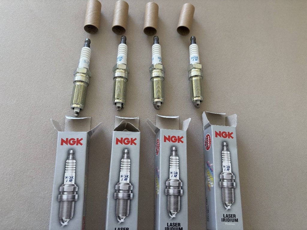 Gloed nieuw 4 stuk NGK Laser Iridium Bougies, Auto-onderdelen, Ophalen of Verzenden, Nieuw