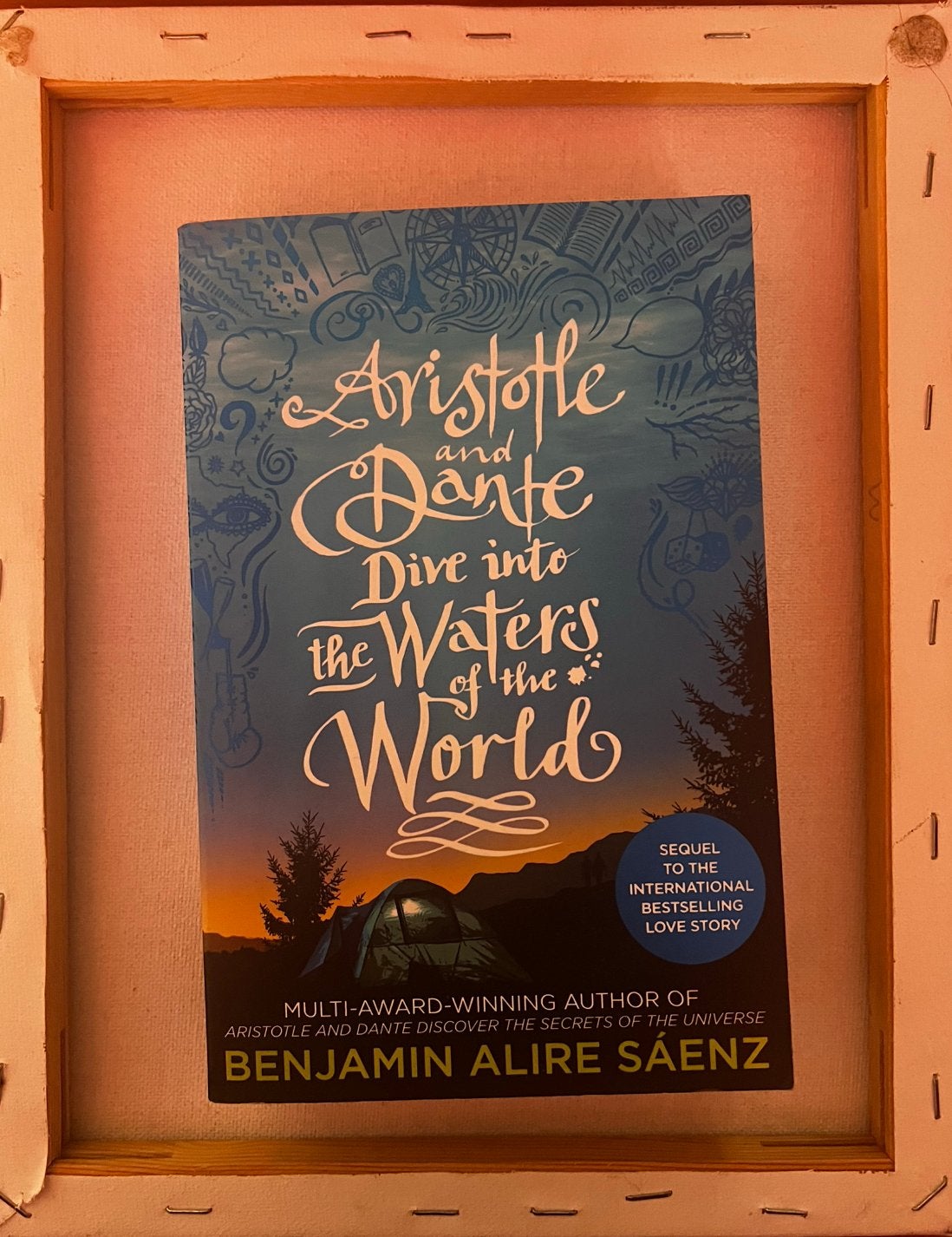 Aristotle and Dante dive into the waters of the world, Ophalen of Verzenden