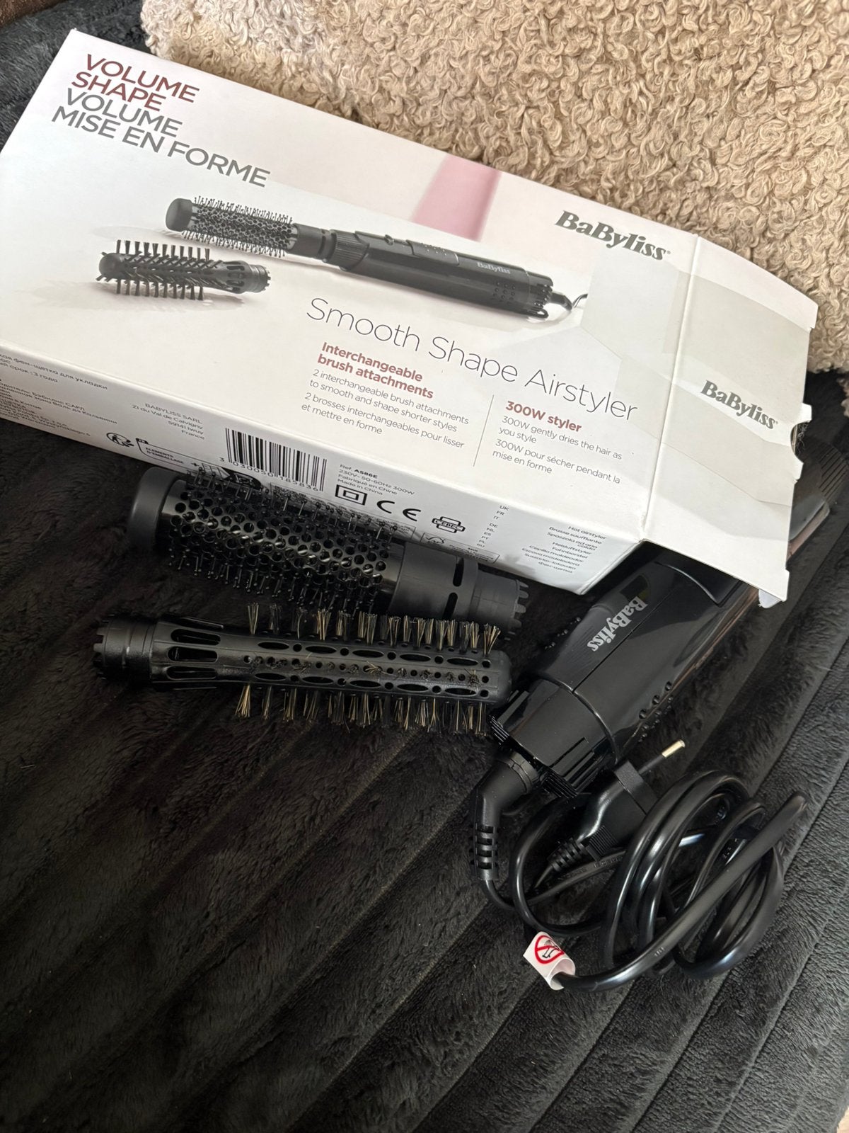 Babyliss smooth shape airstyler, Ophalen of Verzenden, Zo goed als nieuw, Krultang of Stijltang