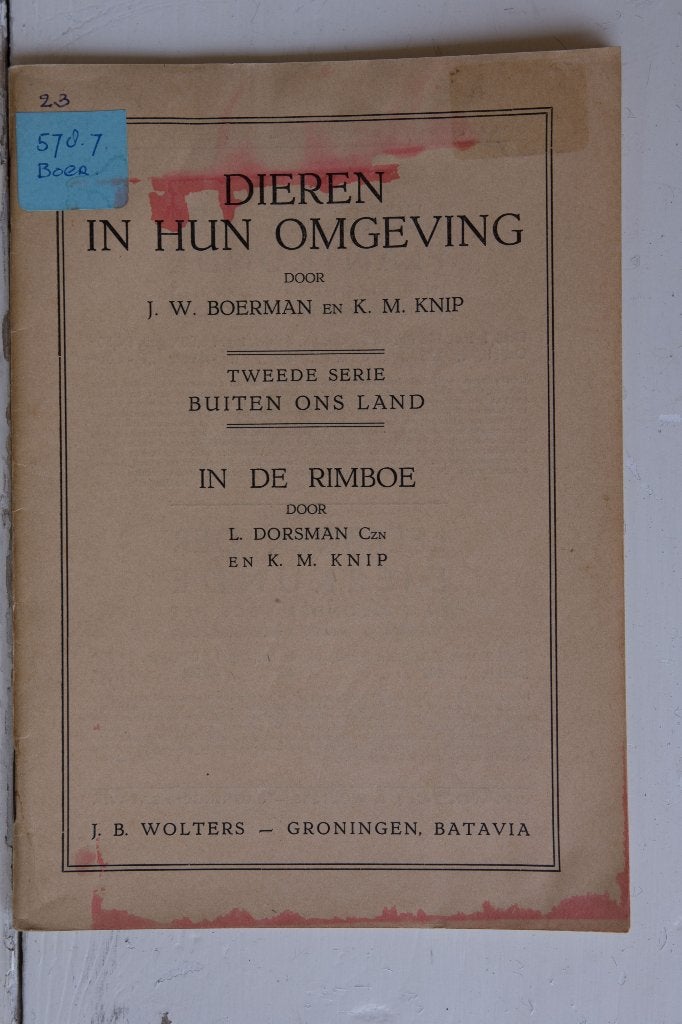 Schoolplaat boekje – In de Rimboe, Ophalen of Verzenden, Natuur en Biologie