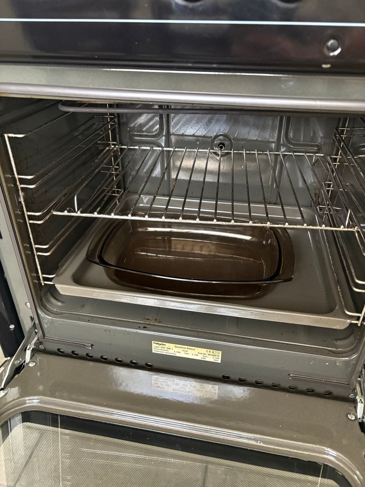 Inbouw gasfornuis met elektrische oven - Zo goed als nieuw, Ophalen, 4 kookzones, Zo goed als nieuw, Inbouw