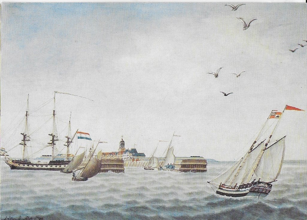 Zeilschepen Ongelopen Ansichtkaart ( 4259 ), Ophalen of Verzenden, Voor 1920, Ongelopen