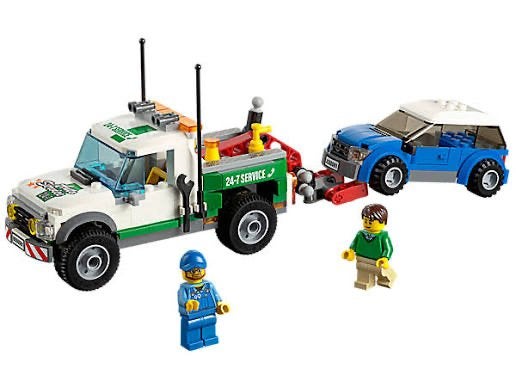 Lego City 60081 Takelwagen met auto, Kinderen en Baby's, Speelgoed | Duplo en Lego, Lego, Ophalen of Verzenden, Compleet, Complete set