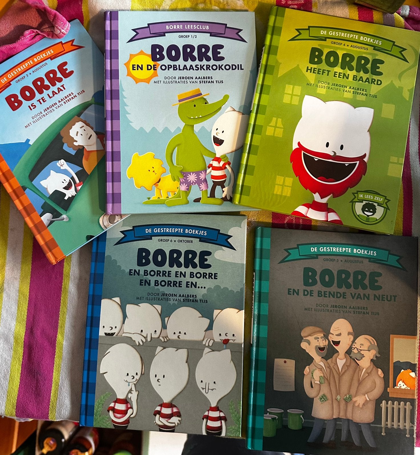 Borre boekjes, groep 1/2, 3,4,5,6, Ophalen of Verzenden, Zo goed als nieuw, Fictie algemeen