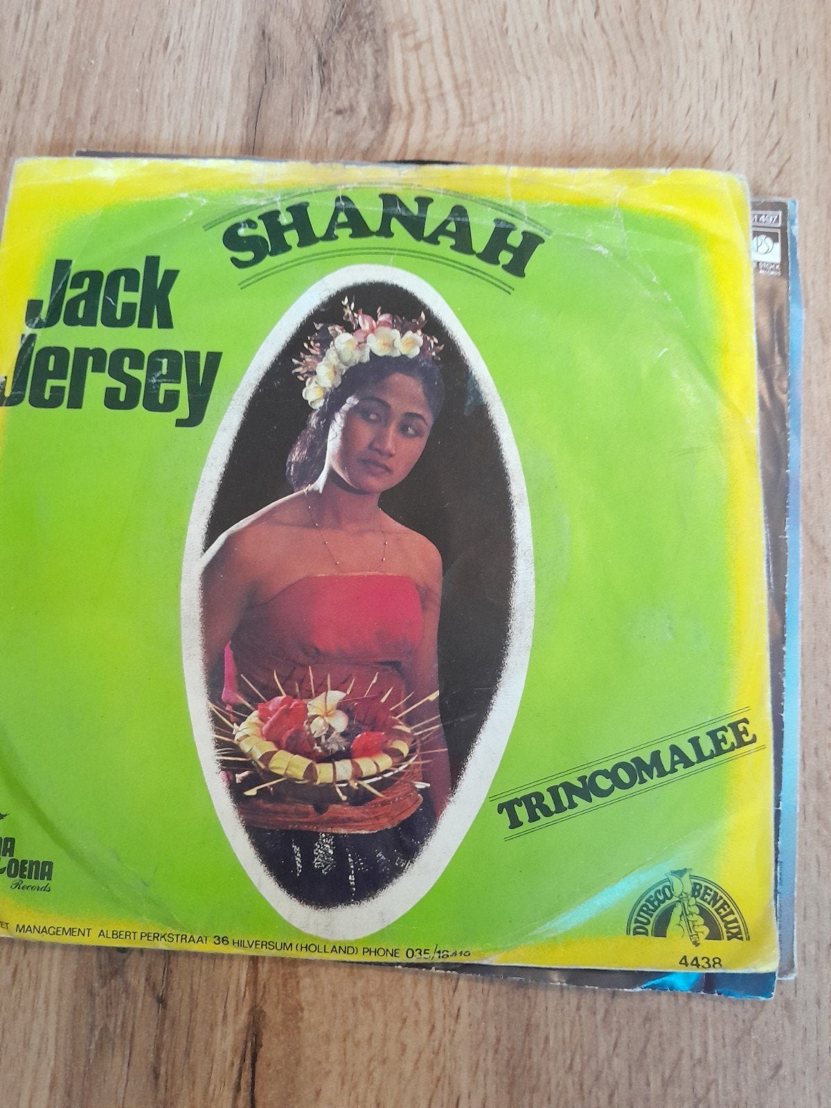 jack jersey 7inch shanah, Ophalen of Verzenden, Zo goed als nieuw, Pop