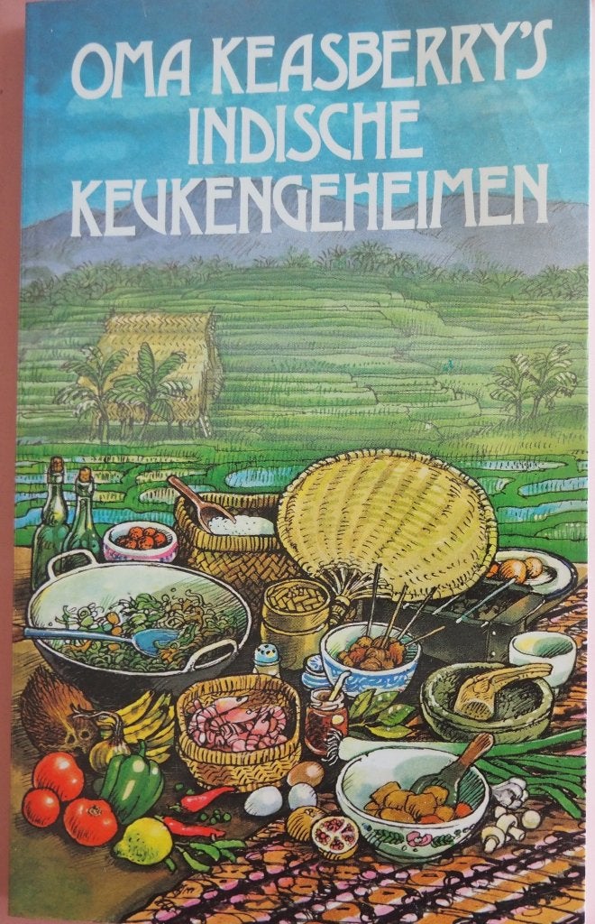 Oma Keasberry's Indische keukengeheimen 7e druk 1989, Boeken, Gelezen, Oma Keasberry, Tapas, Hapjes en Dim Sum, Azië en Oosters