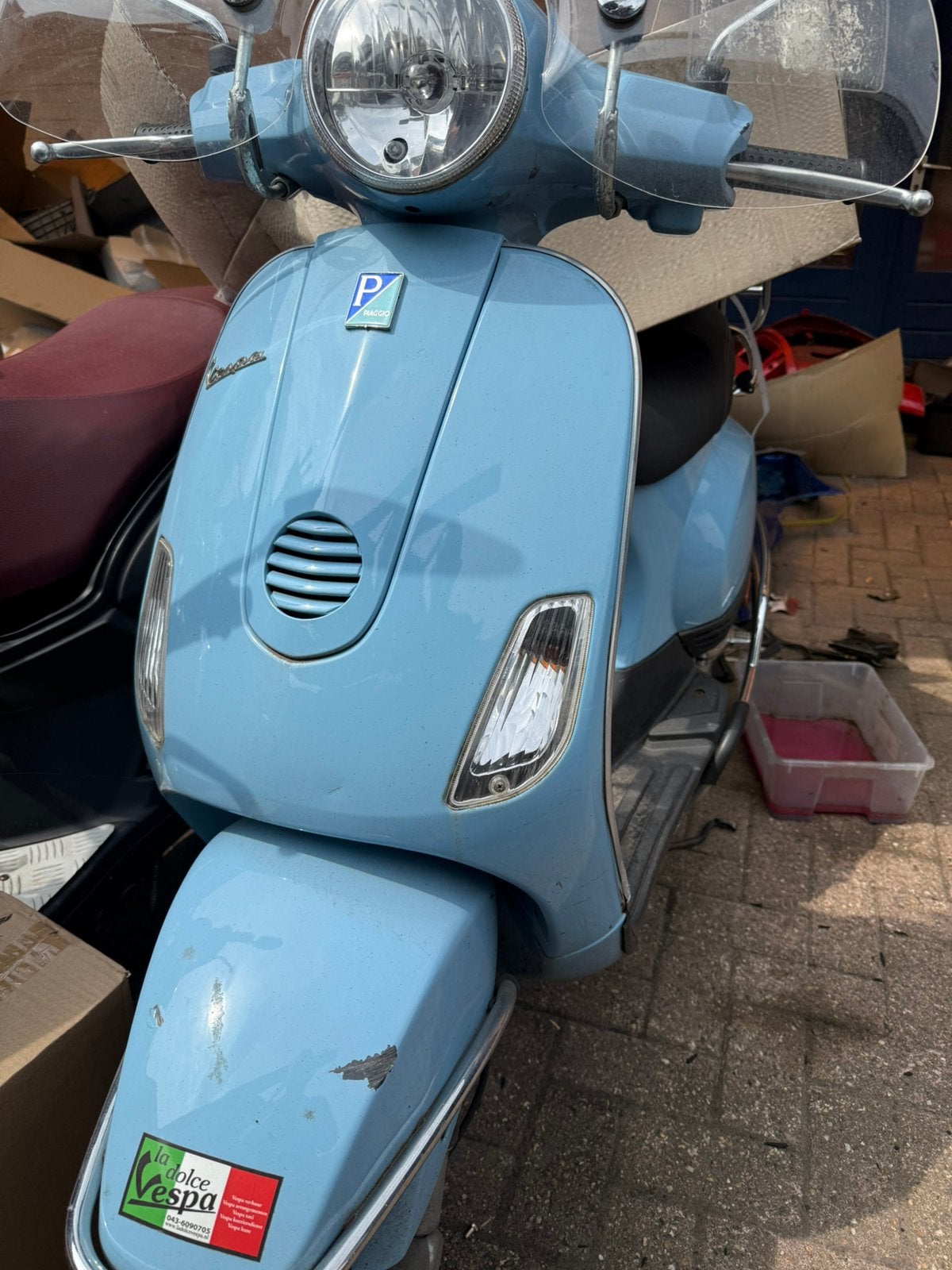 VESPA LX 45KM 2T, Tweetakt, Gebruikt, Maximaal 45 km/u, Vespa LX