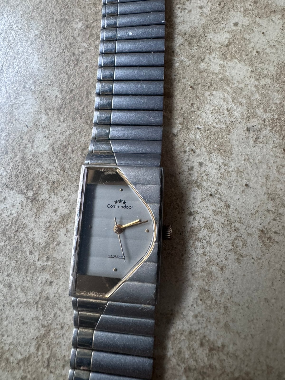 Commodore horloge, Ophalen of Verzenden, Staal, Overige merken, 1960 of later