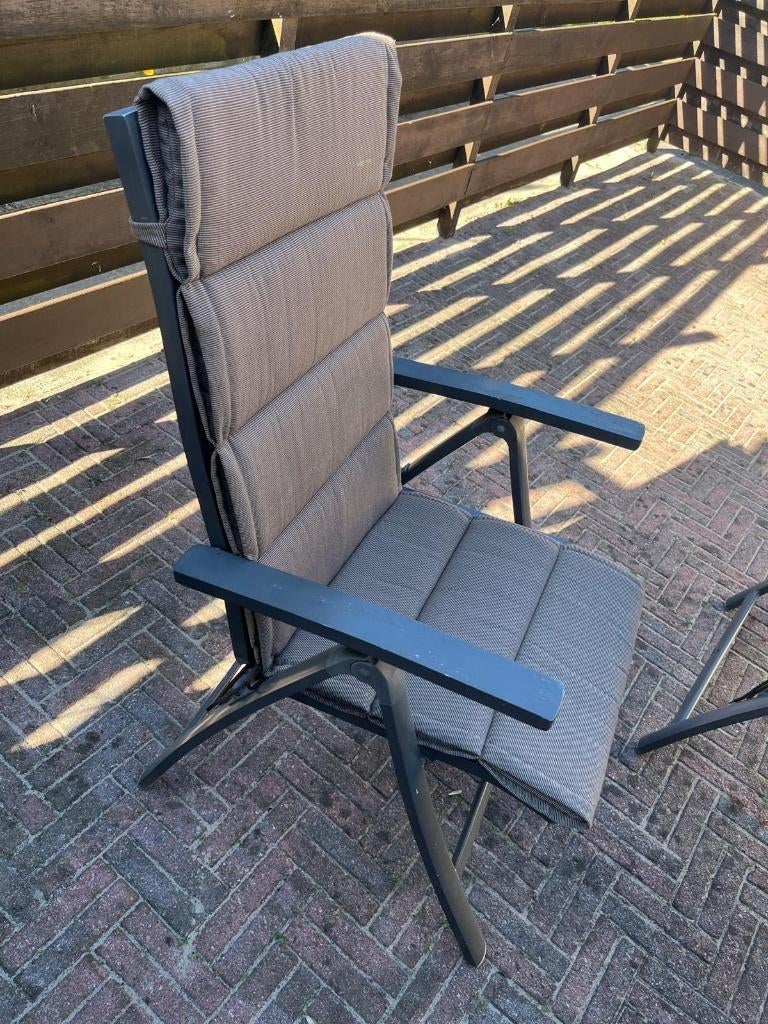tuinset, Ophalen, 4 zitplaatsen, Gebruikt, Aluminium