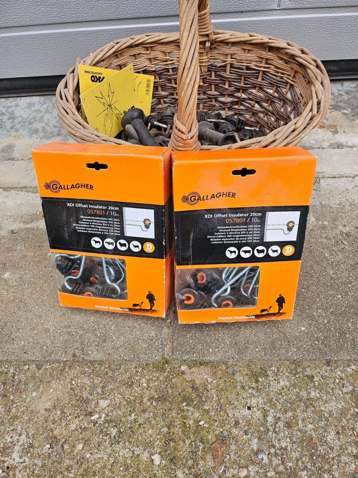 Gallagher XDI Offset Isolatoren 20cm voor Hekwerk, Ophalen, Gebruikt, Kunststof, Overige typen