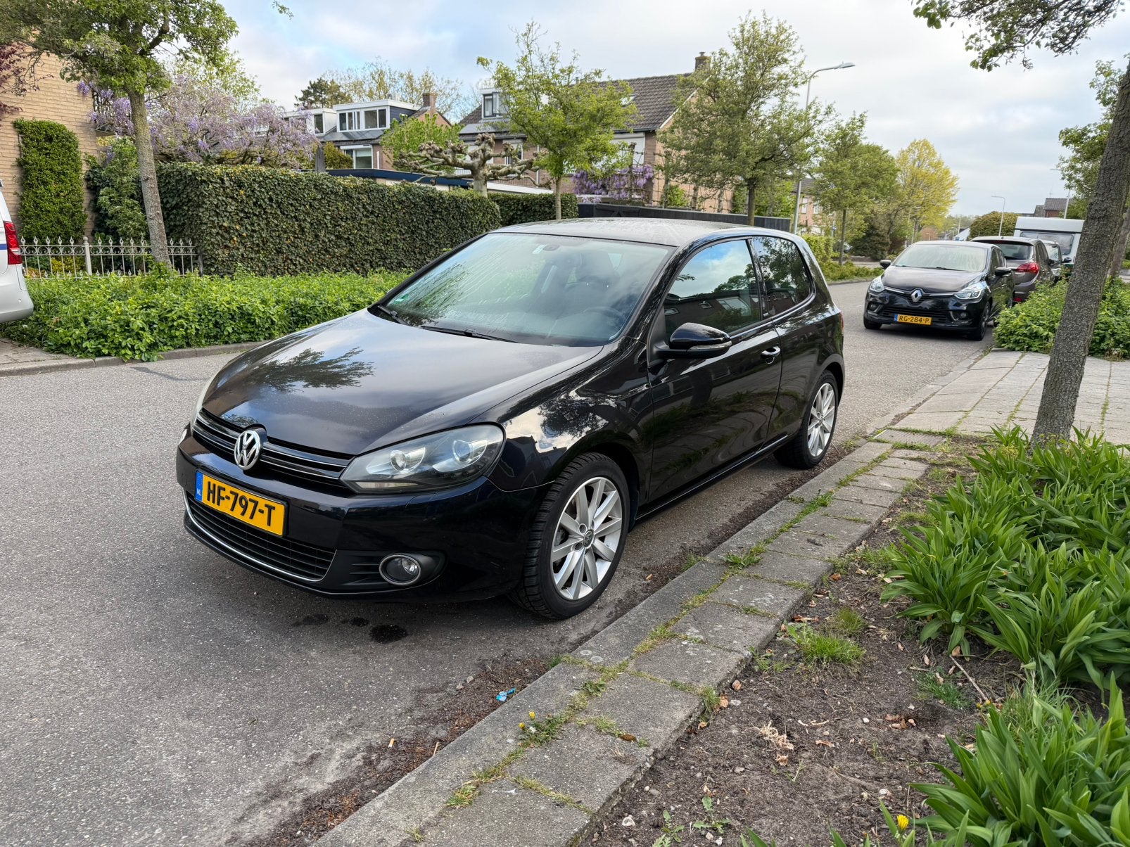Volkswagen Golf 1.4 TSI 90KW 3D 2011 Zwart, Auto's, Euro 5, Stof, 4 cilinders, Zwart
