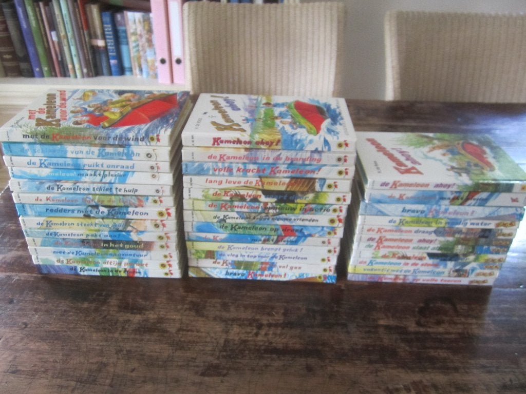 H de Roos Kameleon pakt/plezier/water/wind/ahoy/onraad/dreef, Ophalen of Verzenden, Zo goed als nieuw, Fictie algemeen
