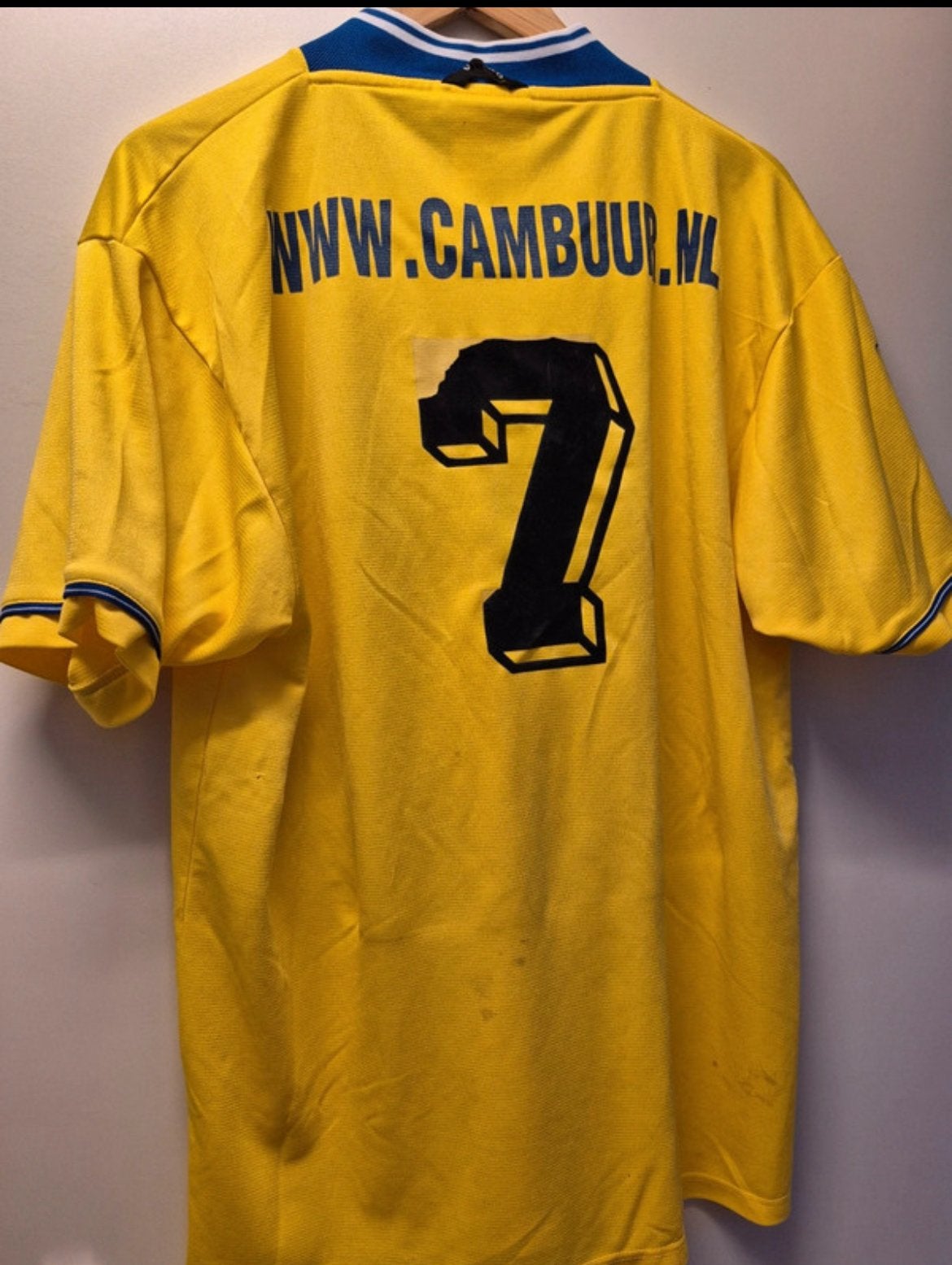 Cambuur shirt 2000-2002 matchworn match worn zie beschrijvin, Ophalen of Verzenden, Gebruikt, Shirt