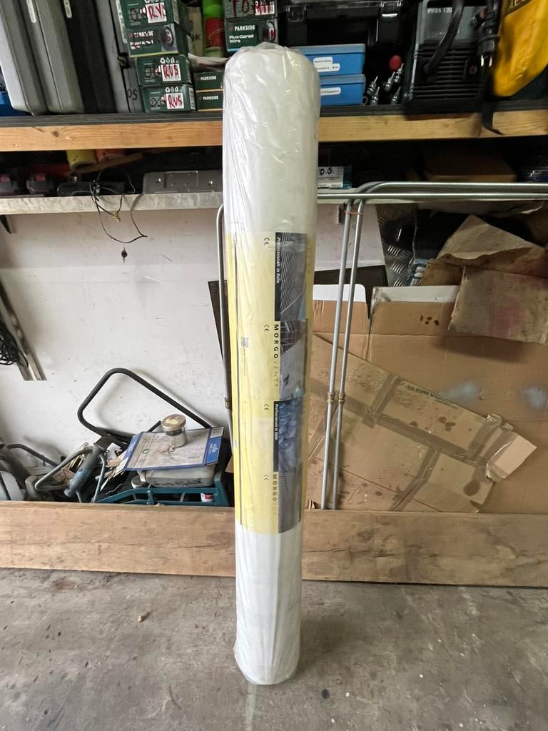 Hoogwaardige dampdoorlatende spinvliesfolie, Doe-het-zelf en Verbouw, Zeil en Folie, Ophalen, Nieuw, 15 m² of meer, Folie