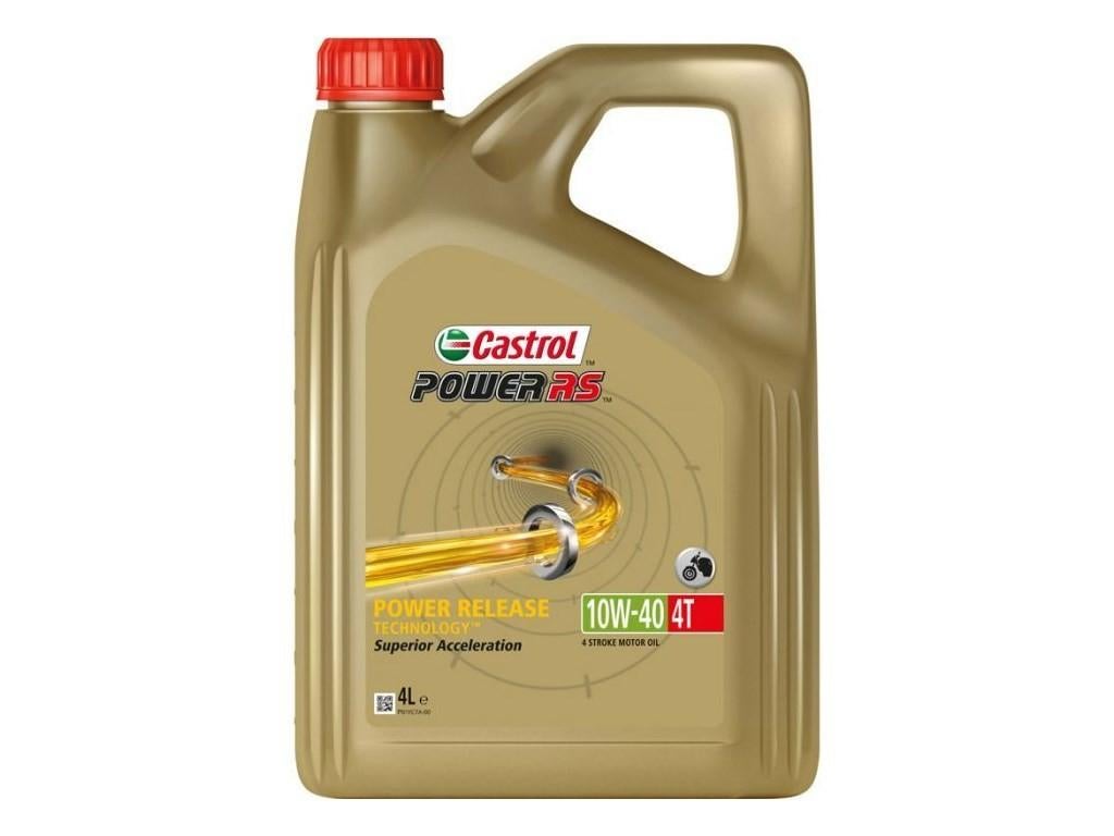 ️ Castrol Power RS 4T 10W-40 – 1 Liter Motorolie, Castrol, Nieuw, Ophalen of Verzenden, Castrol