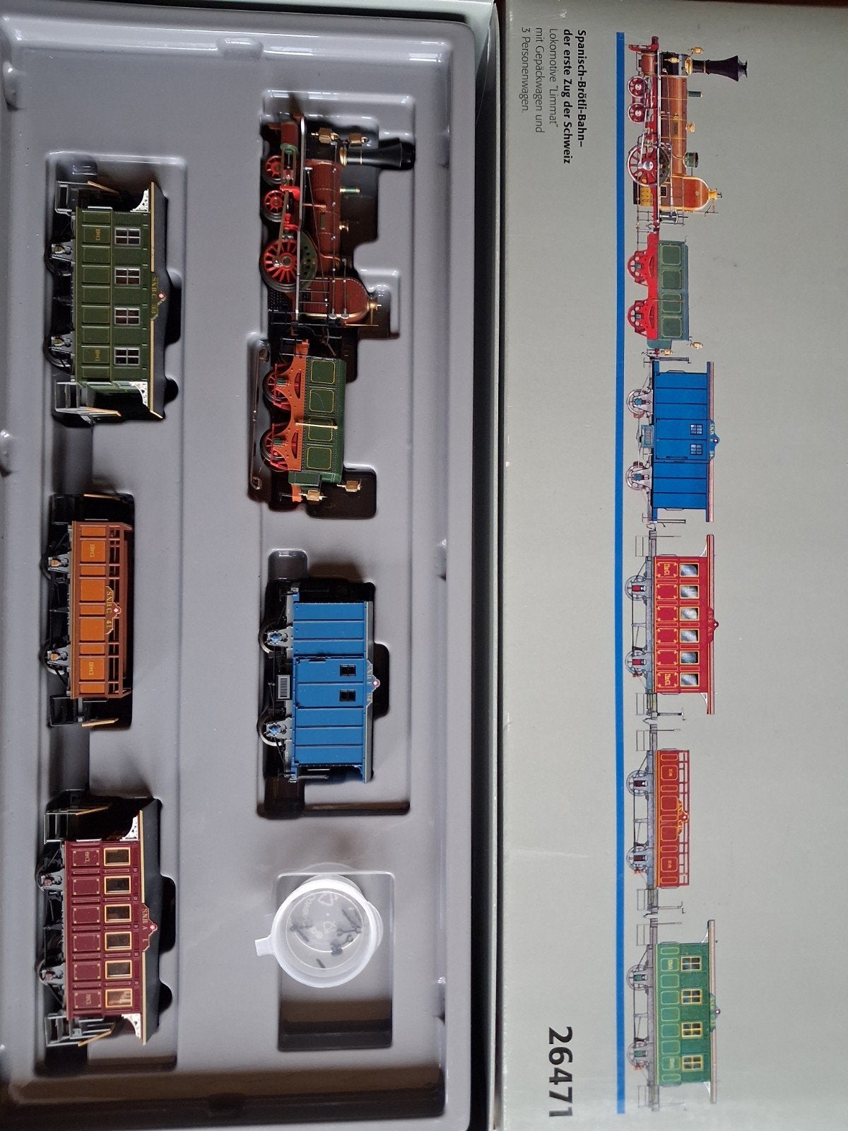 marklin 26471 digitaal  in nieuwstaat, Wisselstroom, Treinset, Ophalen of Verzenden, Zo goed als nieuw