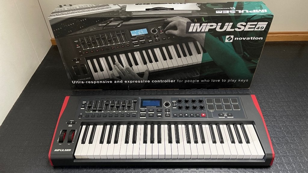 Novation Impulse 49 MIDI keyboard/controller, Muziek en Instrumenten, Midi-apparatuur, Zo goed als nieuw, Ophalen