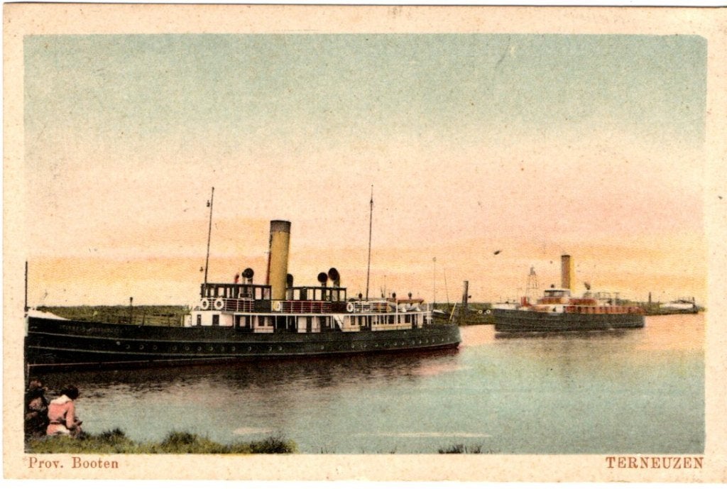Aanzichtkaart, Ophalen of Verzenden, 1920 tot 1940, Ongelopen, Zeeland
