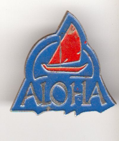 Aloha- bootje pin, Ophalen of Verzenden, Zo goed als nieuw