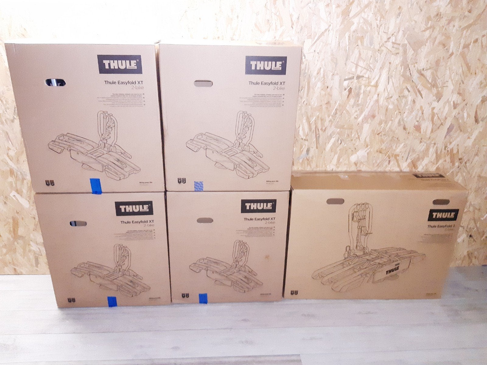 Foto 3 van thule easyfold xt2 933 fietsendrager + opberghoes NIEUW !!