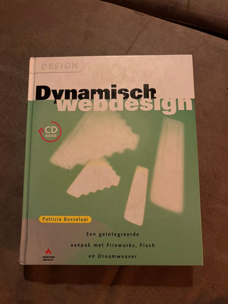 Dynamisch Webdesign - Patricia Bosselaar (incl. CD), Boeken, Ophalen of Verzenden, Beta, Gelezen, MBO