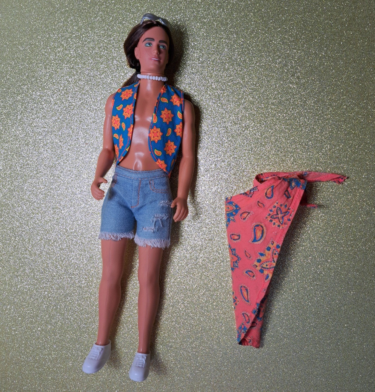 Vintage Hasbro Sindy Paul barbiepop in Summer Looks 1994, Ophalen of Verzenden, Zo goed als nieuw, Barbie
