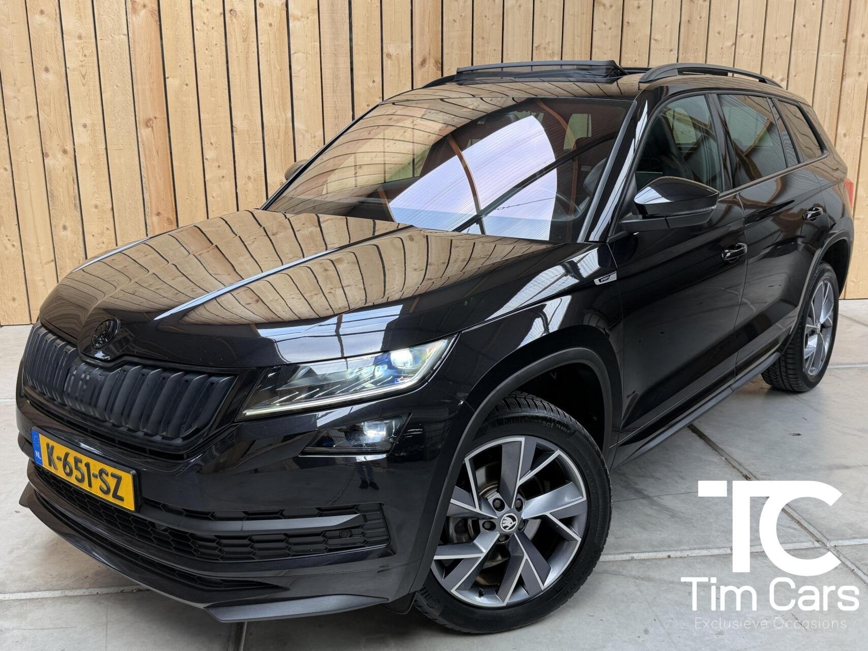 Skoda Kodiaq 1.5 TSI Sportline Business 7 persoons Automaat, Auto's, Euro 6, 4 cilinders, 150 pk, Zwart