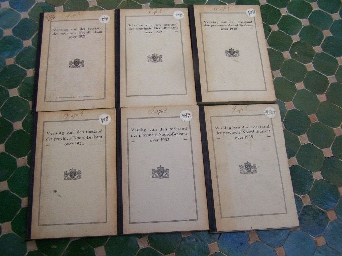 verslag vd. toestand der provincie Noordbrabant., Boeken, Ophalen of Verzenden, Zo goed als nieuw