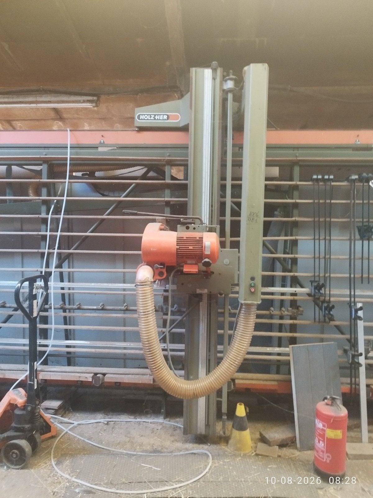 Holz Her 1215 Super cut groen met oranje, Ophalen, Gebruikt
