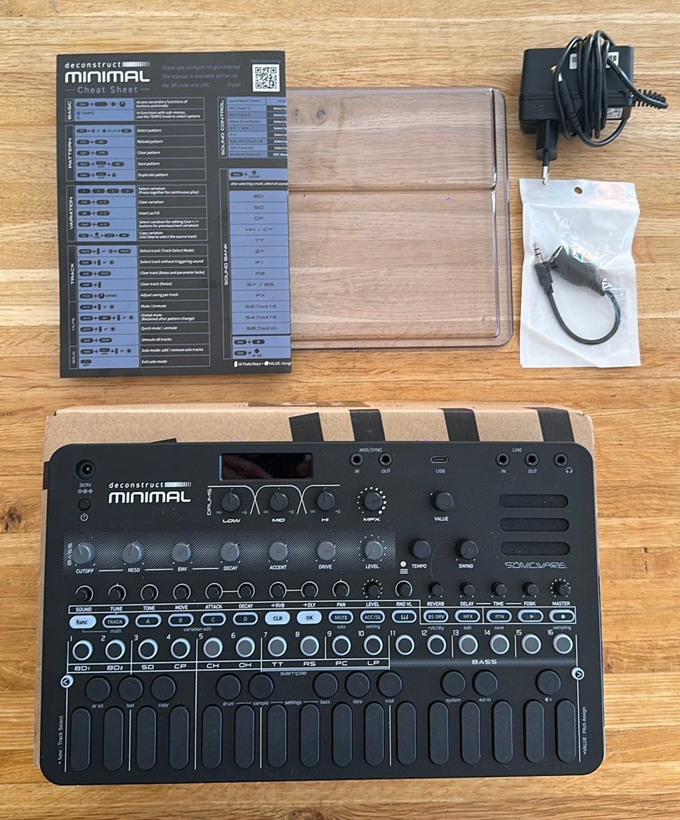 Sonicware deconstruct minimal groovebox, Muziek en Instrumenten, Ophalen of Verzenden, Zo goed als nieuw