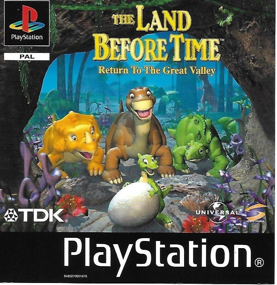 The Land Before Time: Return To The Great Valley PS1, Avontuur en Actie, Gebruikt, 1 speler, Eén computer