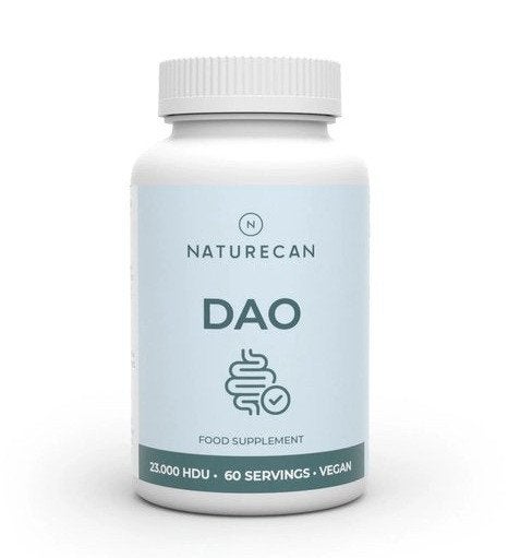 Naturecan DAO Supplement - 60/58 Capsules - Diamine Oxidase, Ophalen of Verzenden, Zo goed als nieuw, Overige typen