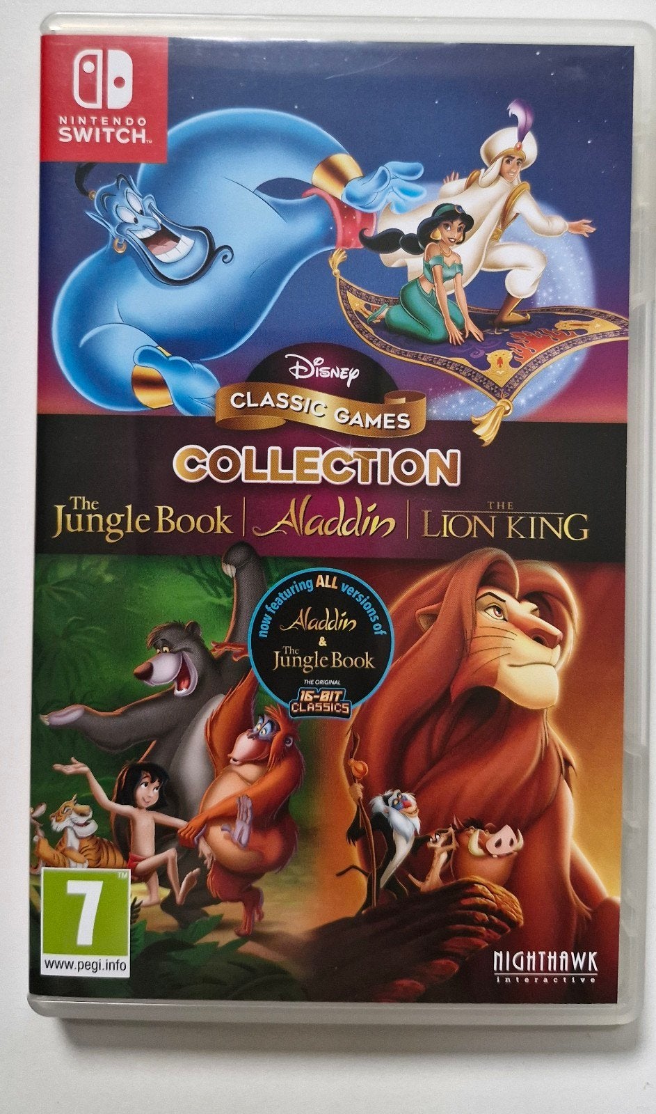 Disney Classic Games Collection Switch (Aladdin, Lion King), Spelcomputers en Games, Ophalen of Verzenden