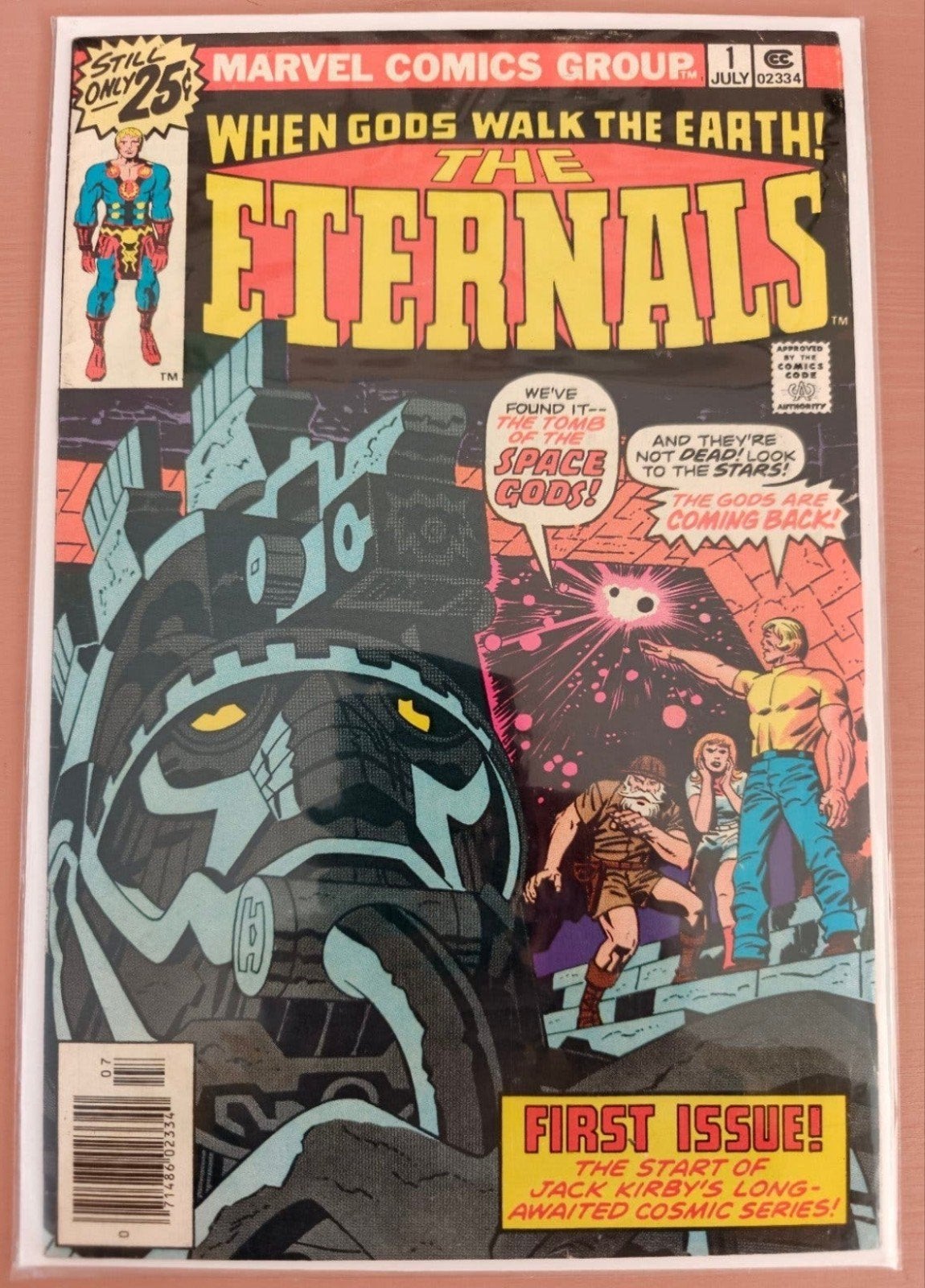 The Eternals #1 (1976) 🔑, Eén comic, Amerika, Marvel Comics, Ophalen of Verzenden