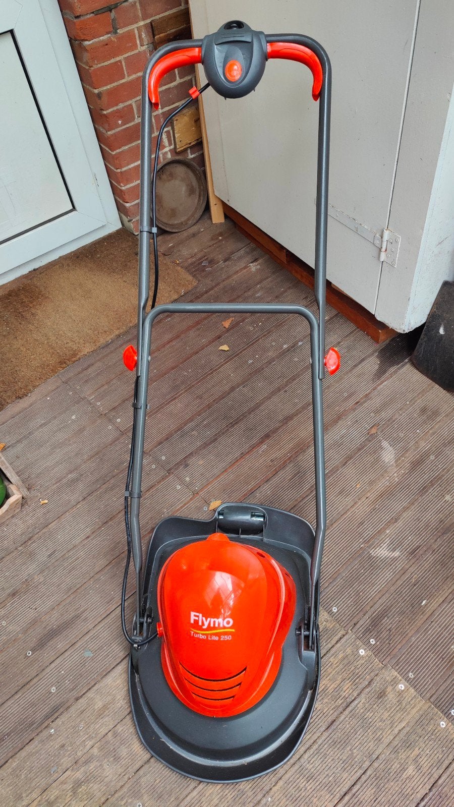 Flymo Turbo Lite 250 Elektrische Zweefmaaier, Ophalen, Elektrische grasmaaier, Minder dan 30 cm, Zweefmaaier