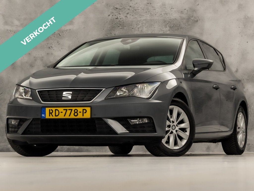 SEAT Leon 1.0 TSI Sport (APPLE CARPLAY, GROOT NAVI, CLIMATE,, Auto's, Seat, Bedrijf, Te koop, Leon, ABS, Airbags, Airconditioning