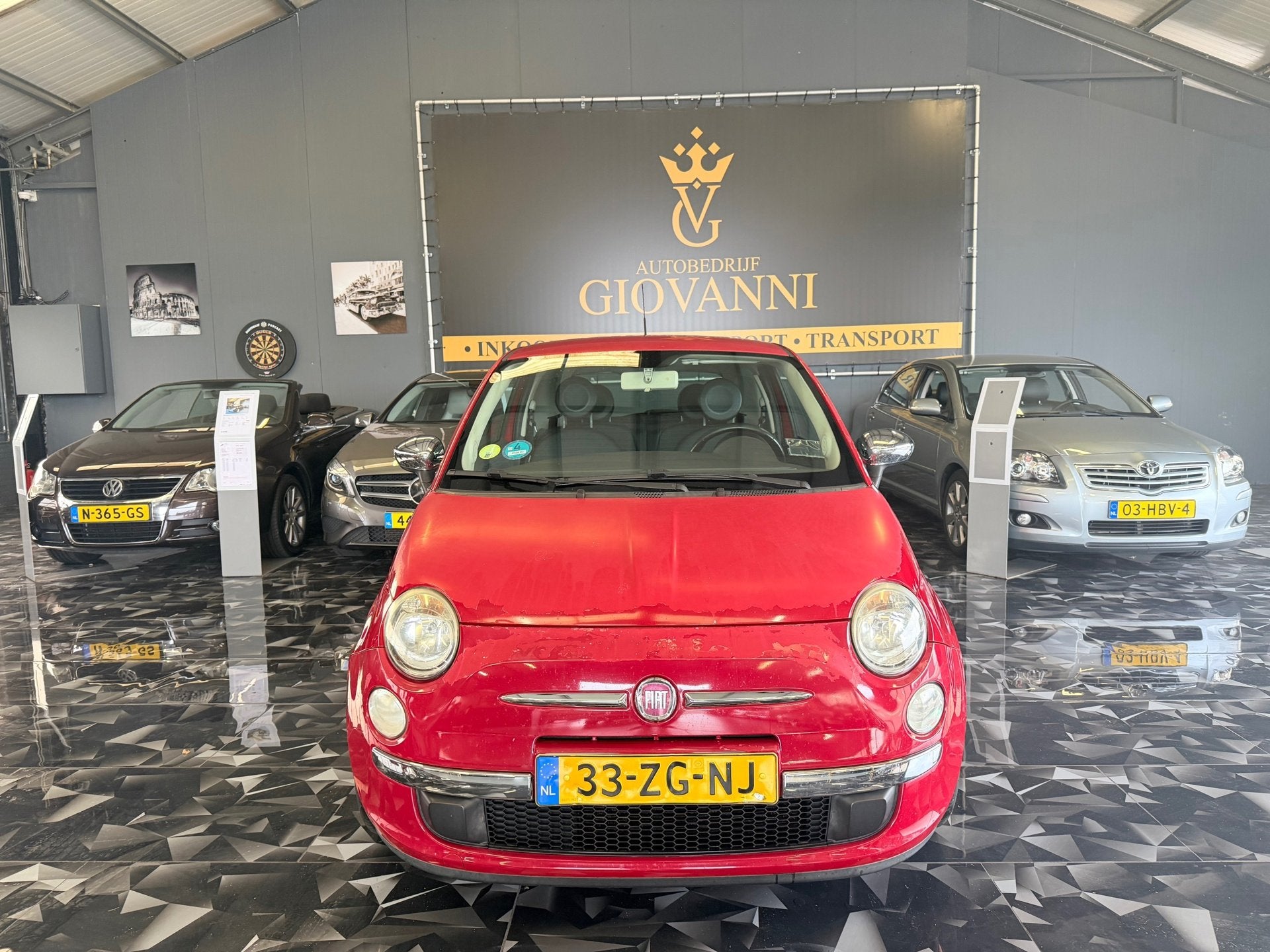 Fiat 500 1.2 Sport inruil mogelijk, Auto's, Voorwielaandrijving, 1242 cc, 4 cilinders, 840 kg