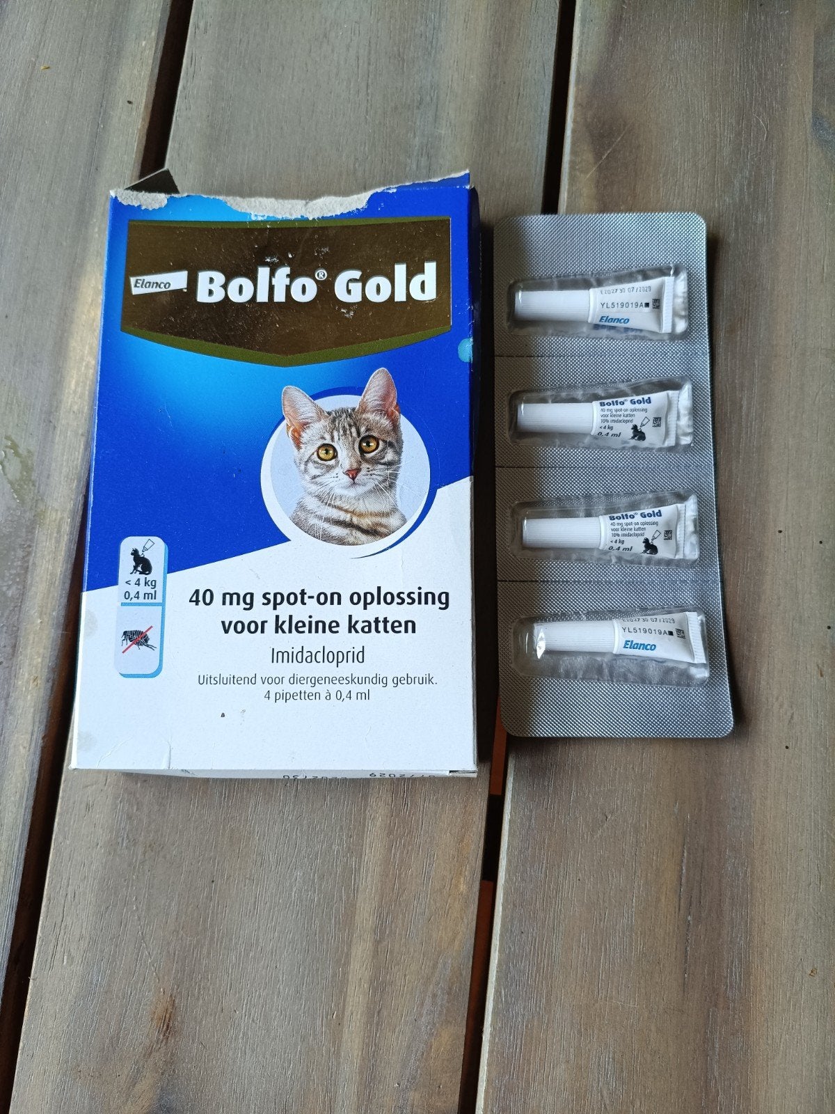 vlooien druppels kat, Verzenden