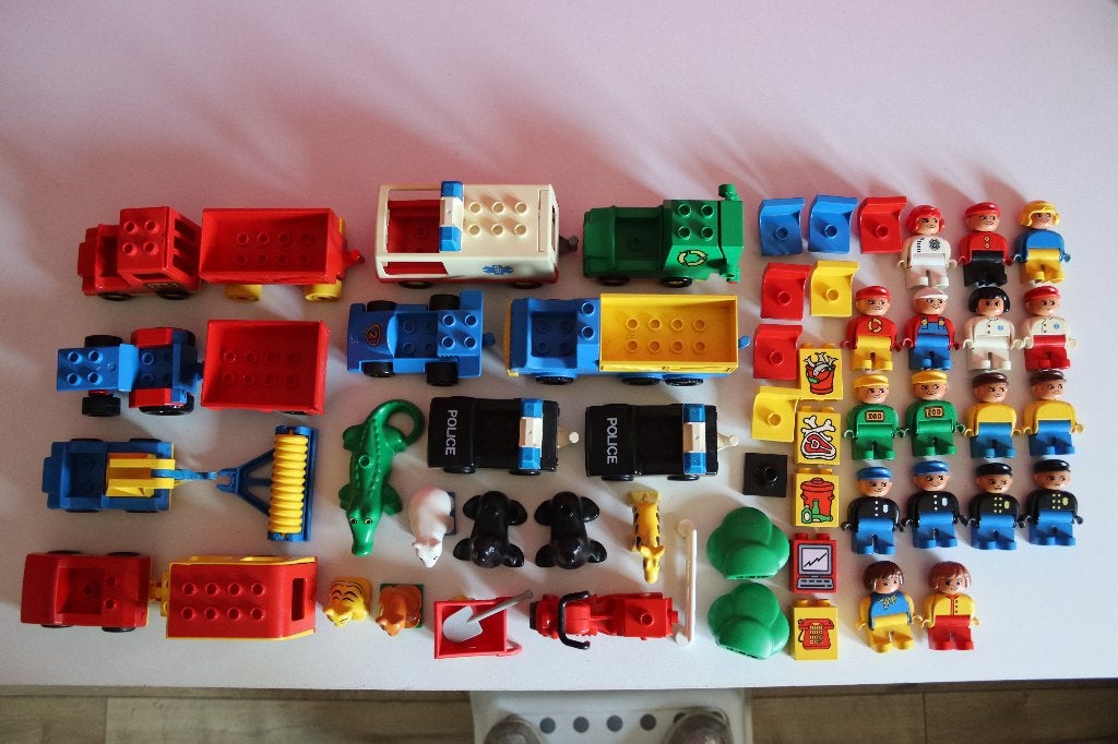 Duplo voertuigen, poppetjes, dieren e.a., Ophalen of Verzenden, Gebruikt, Duplo