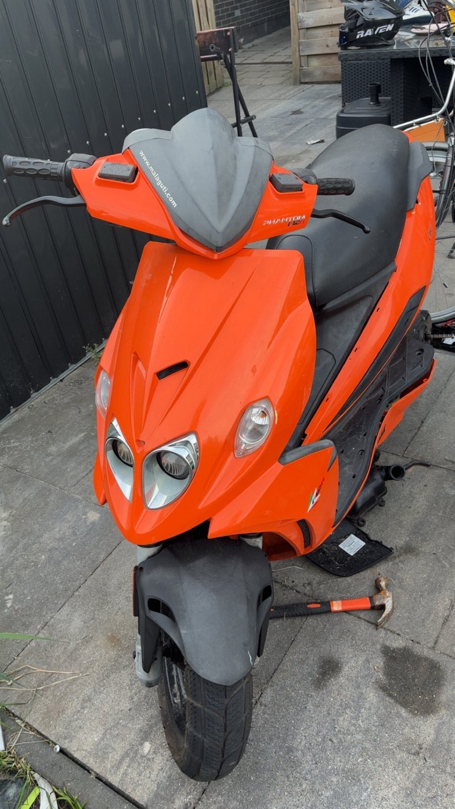 Malaguti Phantom F12R, Ophalen, Gebruikt, Maximaal 45 km/u, Benzine