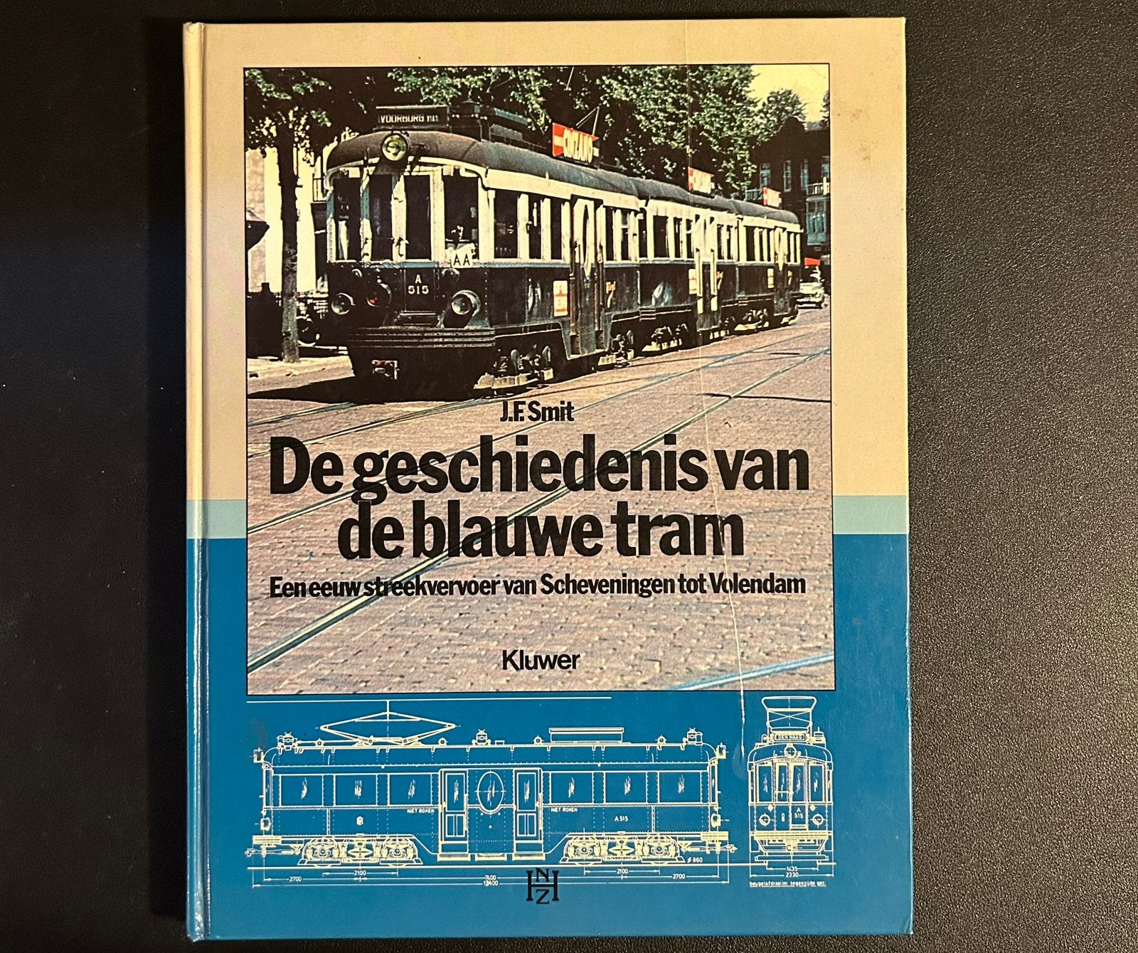 De geschiedenis van de blauwe tram (1978), Ophalen of Verzenden, Zo goed als nieuw, Tram, Boek of Tijdschrift
