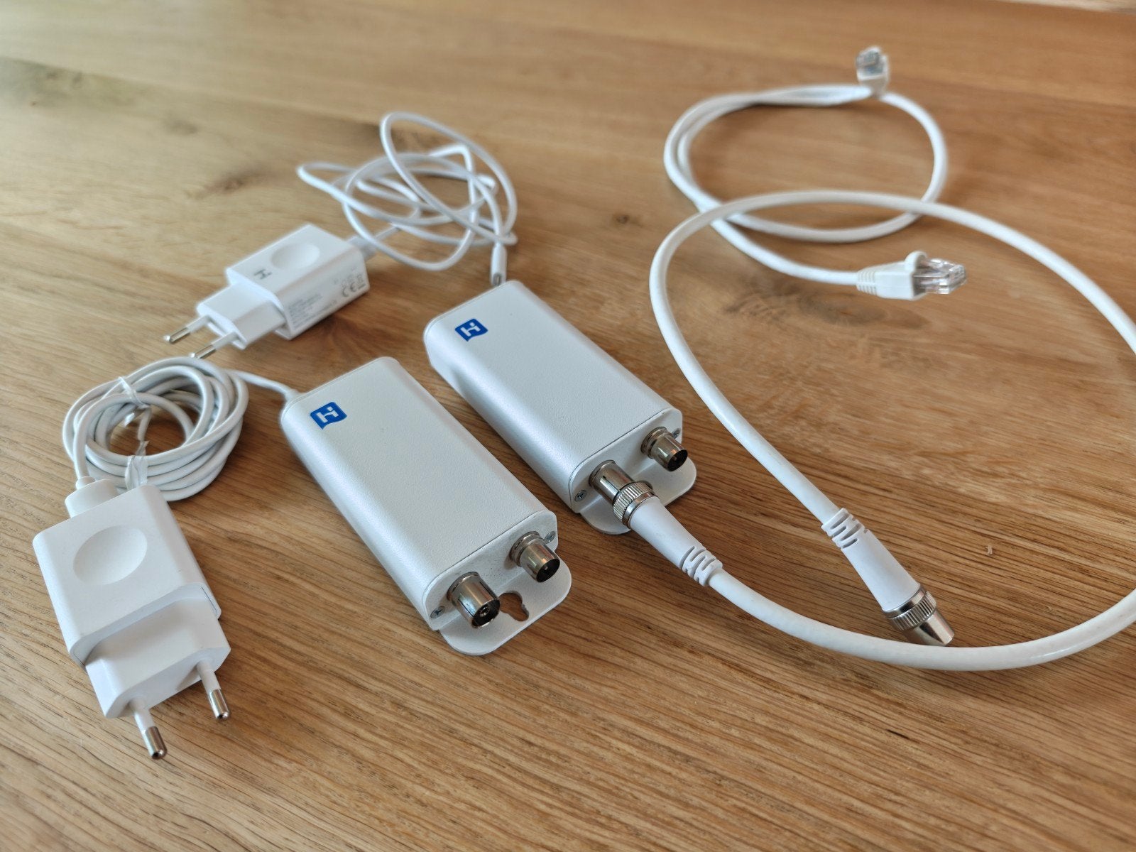 Hirschmann INCA 1G Internet Over Coax Adapter, Computers en Software, Ophalen of Verzenden, Zo goed als nieuw, Hirschmann