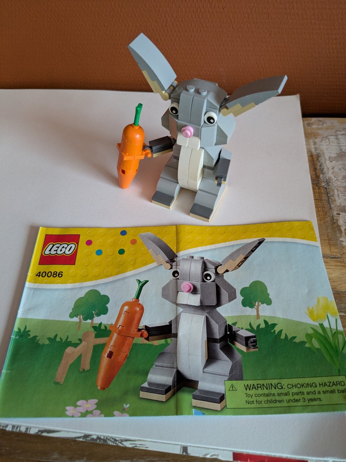 Lego Creator Paashaas 40086 met wortel, Ophalen of Verzenden, Zo goed als nieuw