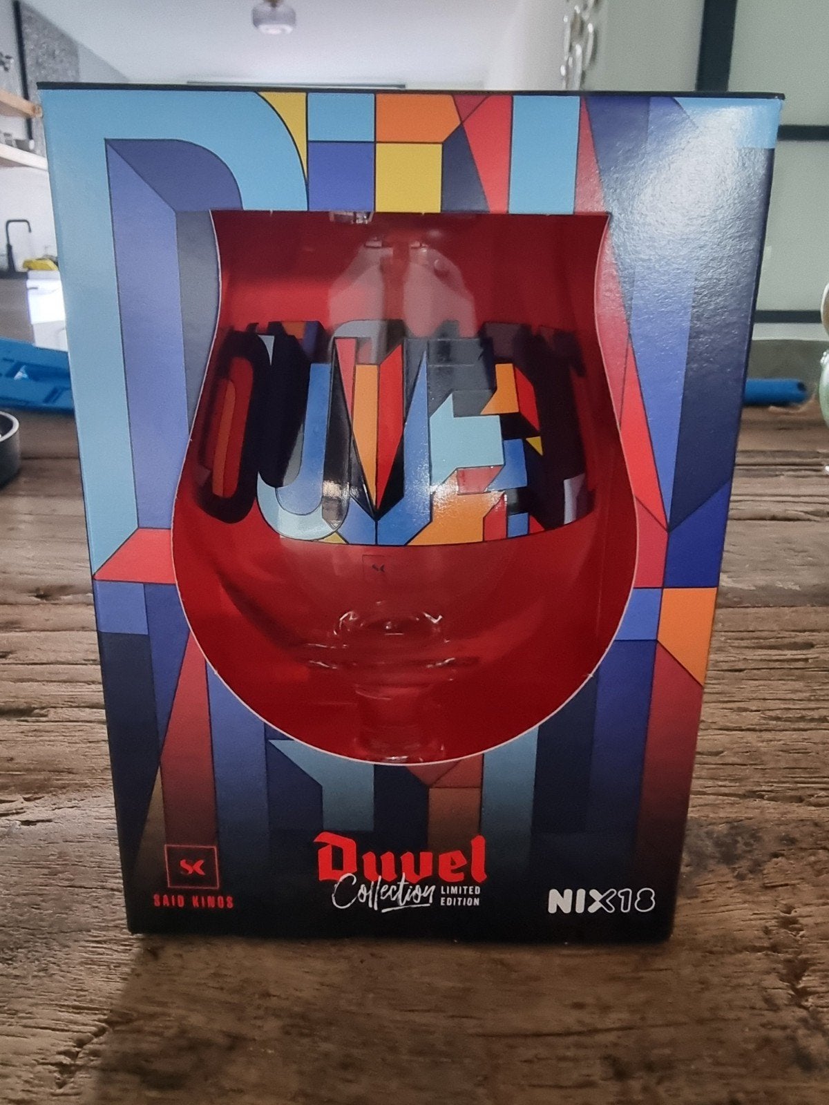 Duvel bierglas Designer edition 2026, Verzamelen, Ophalen of Verzenden, Nieuw, Glas of Glazen, Duvel