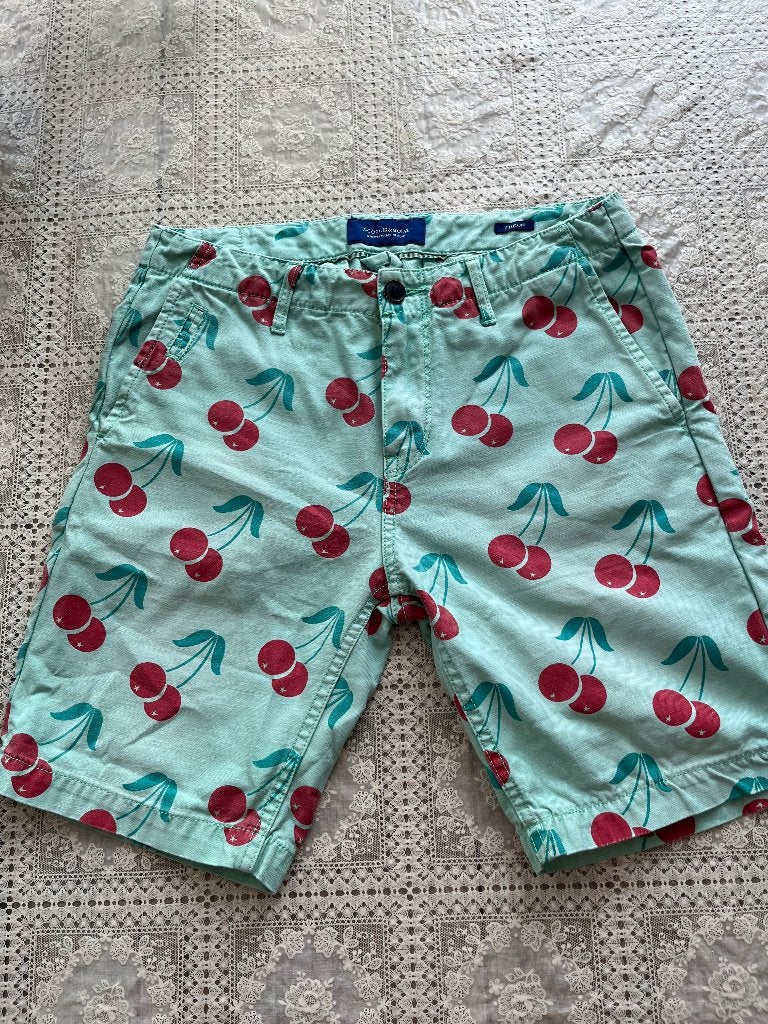 Scotch & Soda chino short maat 29 / S, Kort, Blauw, Scotch & Soda, Ophalen of Verzenden