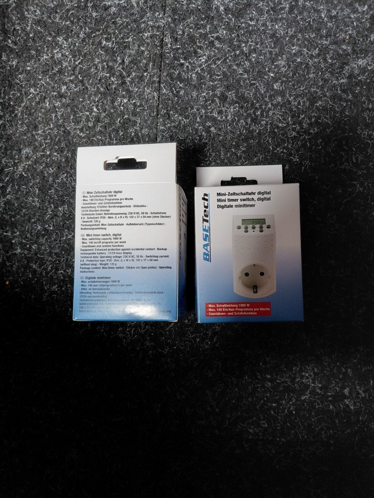 BASETech Digitale Minitimer - Mini Tijdschakelaar, Ophalen of Verzenden, Nieuw