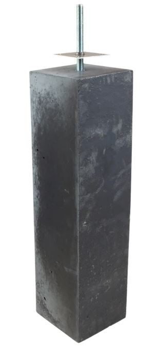 4 Betonpoeren 15 x 15 x 60 CM voor Fundering Palen, Ophalen, Overige typen, Nieuw, Minder dan 5 m²