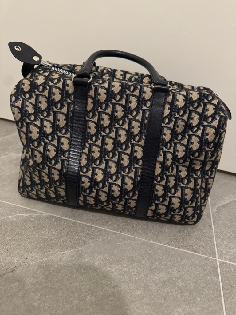 Dior bowling bag - vintage, Ophalen of Verzenden, Gebruikt, Handtas