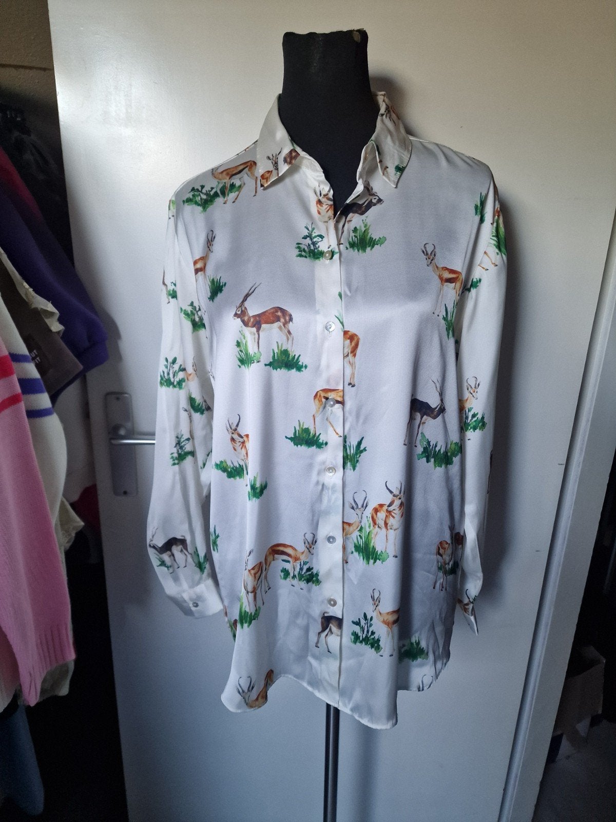 blouse zara maat m, Kleding | Dames, Ophalen of Verzenden, Zo goed als nieuw, Maat 38/40 (M)