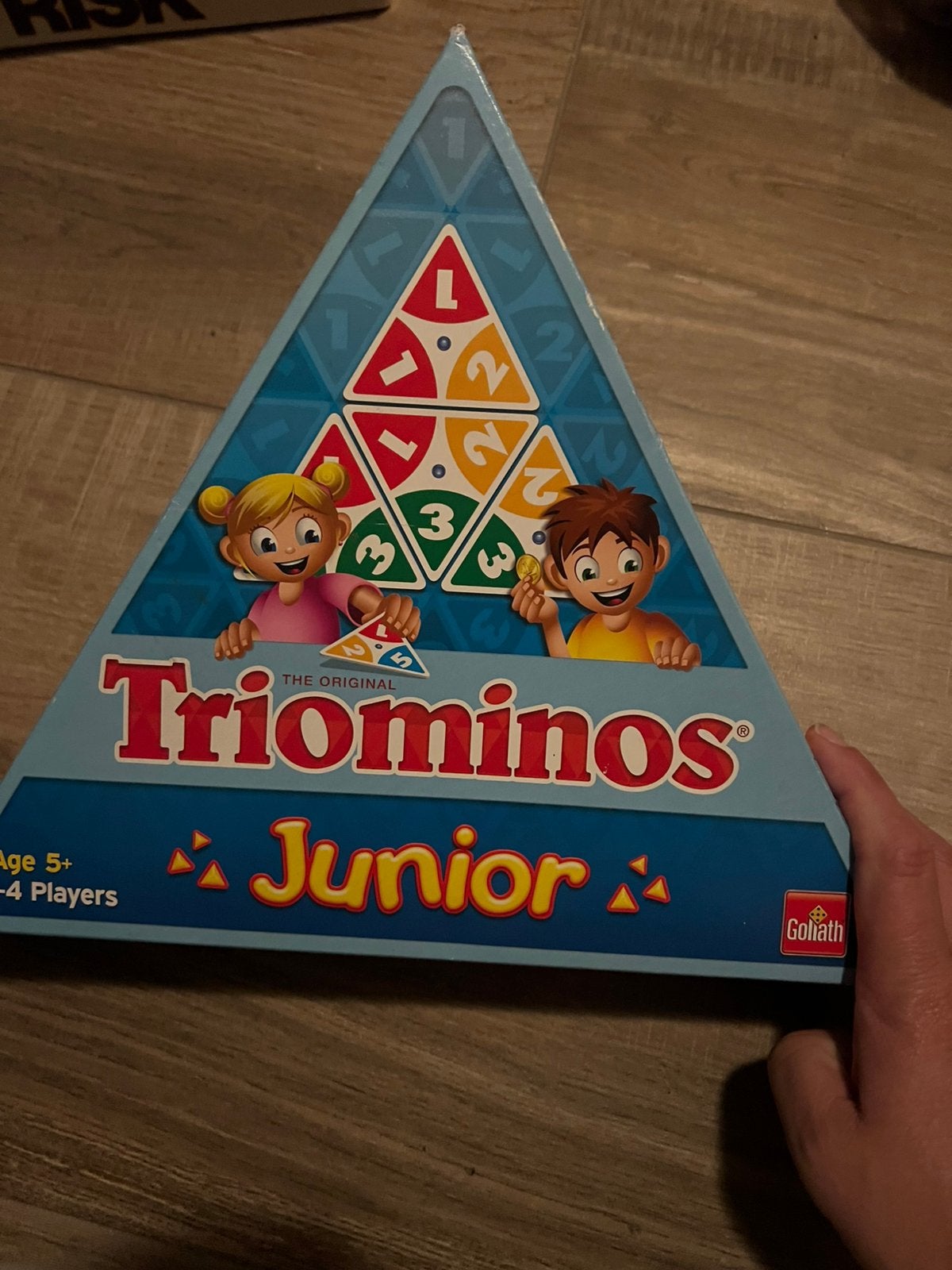 Triominos junior, Ophalen of Verzenden, Zo goed als nieuw